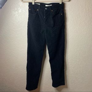 Vintage black Levi courdoroys